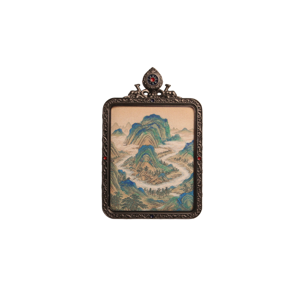 玉带环腰·环护成局 | 唐卡手绘随身佩饰