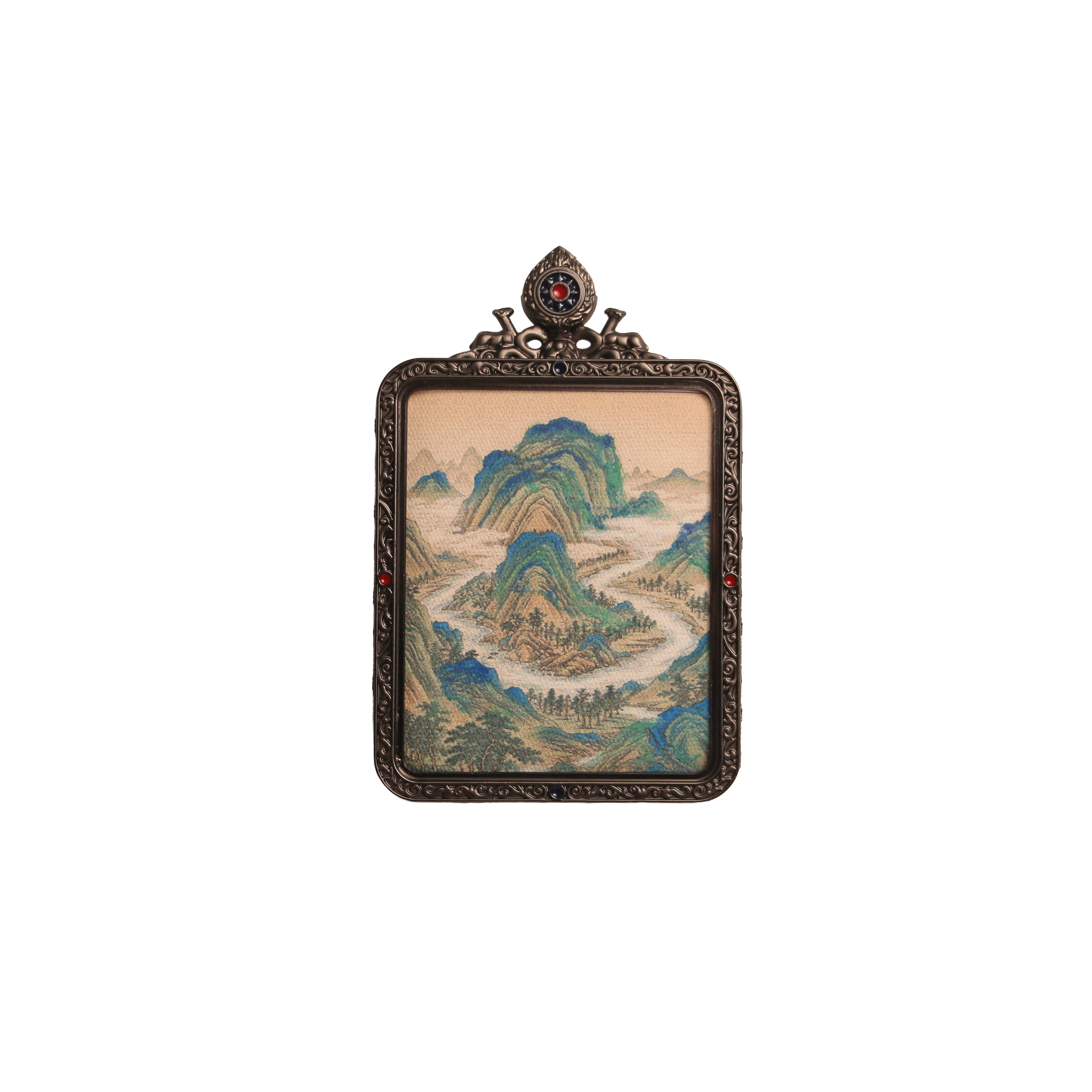 玉带环腰·环护成局 | 唐卡手绘随身佩饰